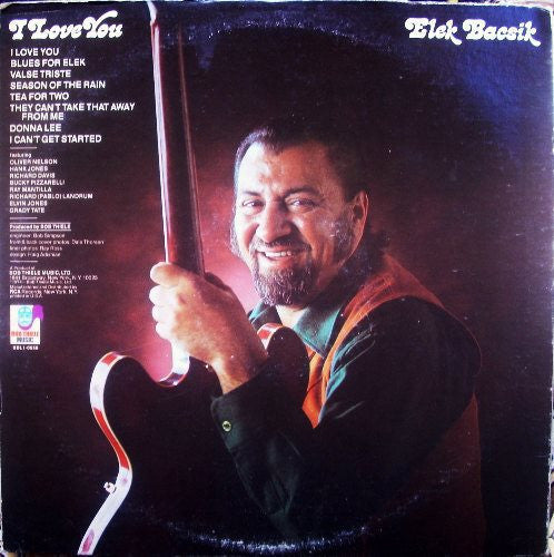 Elek Bacsik - I Love You - LP