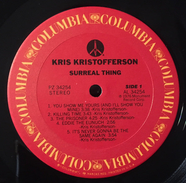 Kris Kristofferson - Surreal Thing - LP