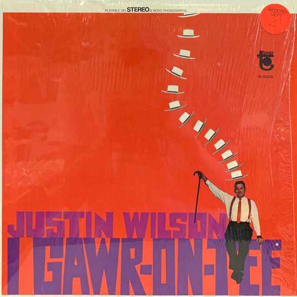 Justin Wilson - I Gawr-on-tee - LP