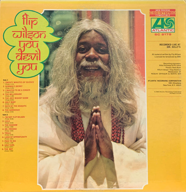 Flip Wilson - You Devil You - LP