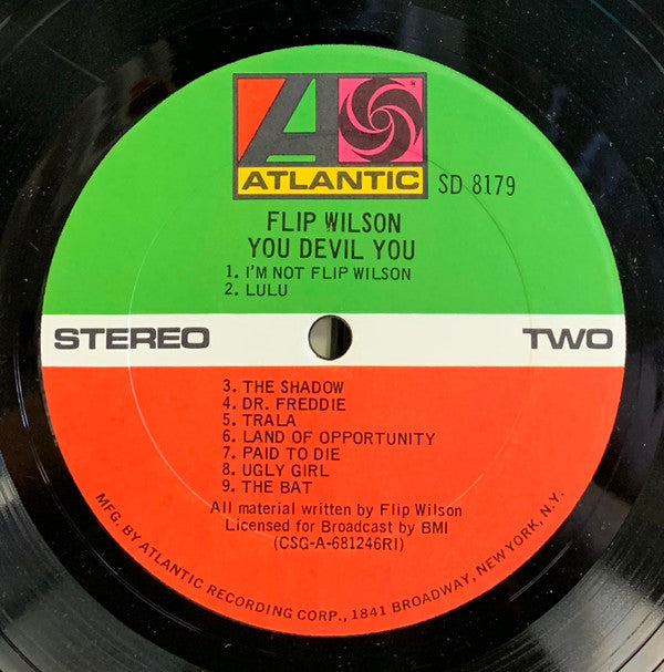 Flip Wilson - You Devil You - LP