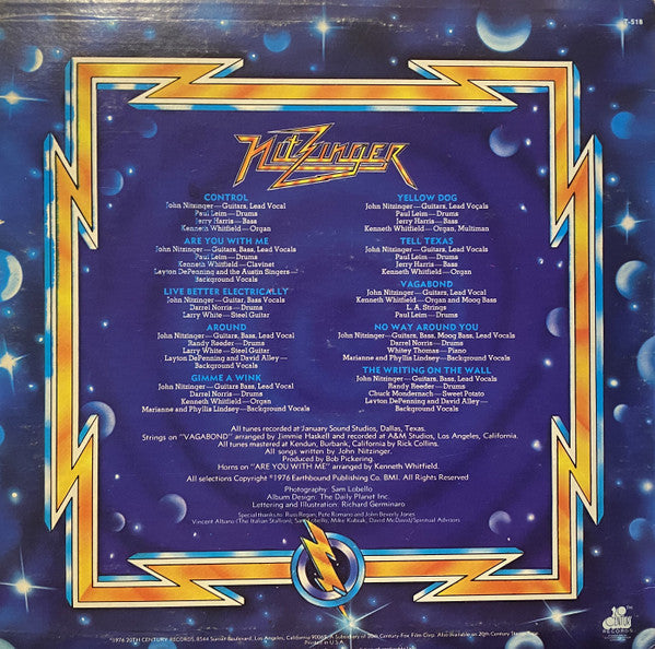 Nitzinger* - Live Better Electrically - LP
