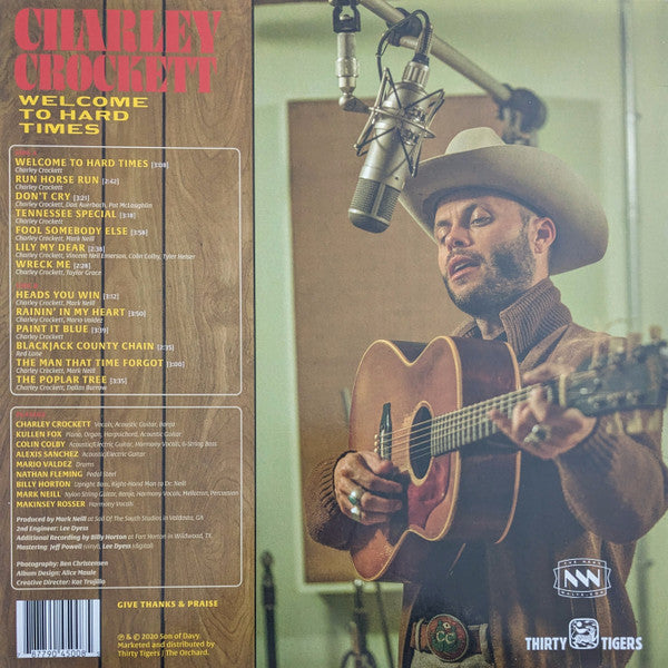 Charley Crockett - Welcome To Hard Times - LP