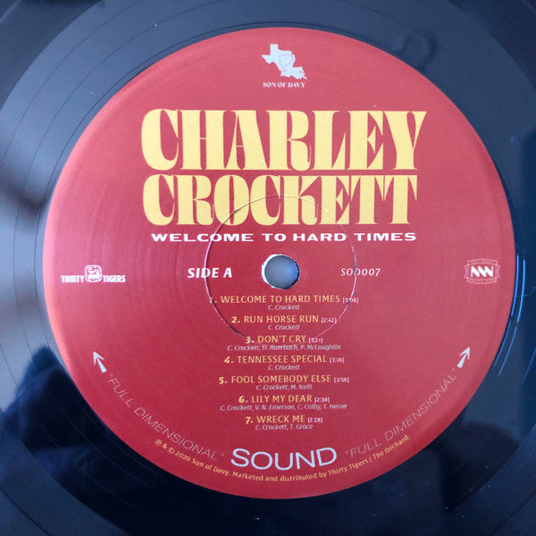 Charley Crockett - Welcome To Hard Times - LP
