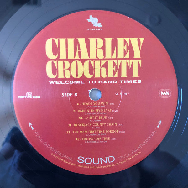 Charley Crockett - Welcome To Hard Times - LP