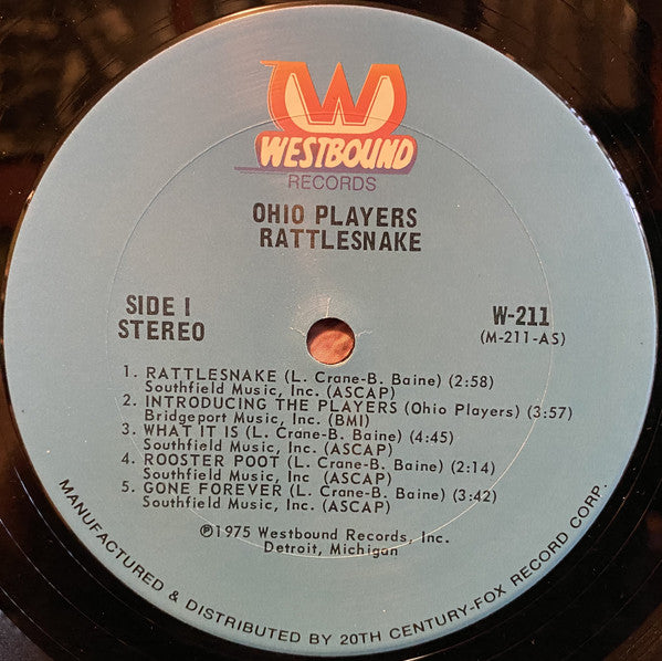 Ohio Players - Rattlesnake - LP