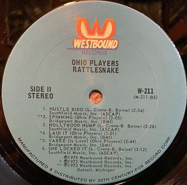 Ohio Players - Rattlesnake - LP