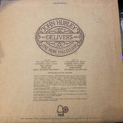 John Hurley - Delivers One More Hallelujah - LP