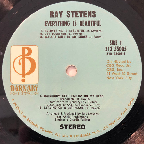 Ray Stevens - Everything Is Beautiful - LP