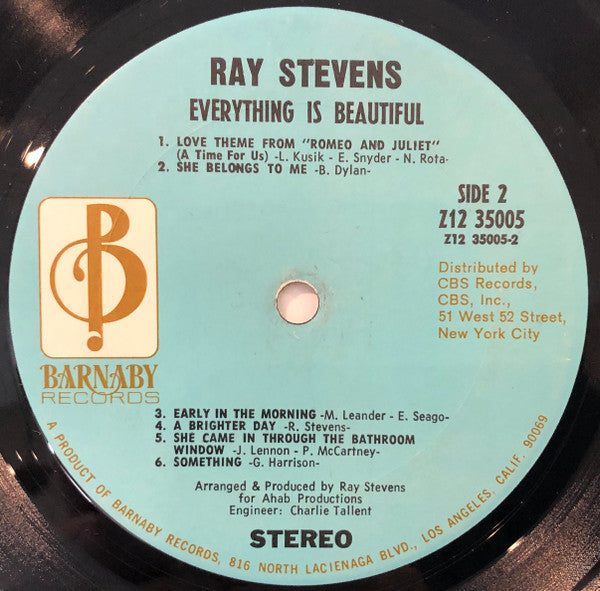 Ray Stevens - Everything Is Beautiful - LP