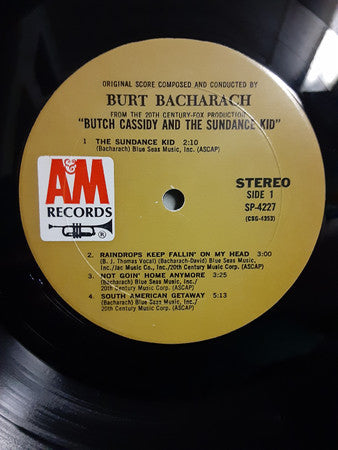 Burt Bacharach - Music From Butch Cassidy And The Sundance Kid - LP