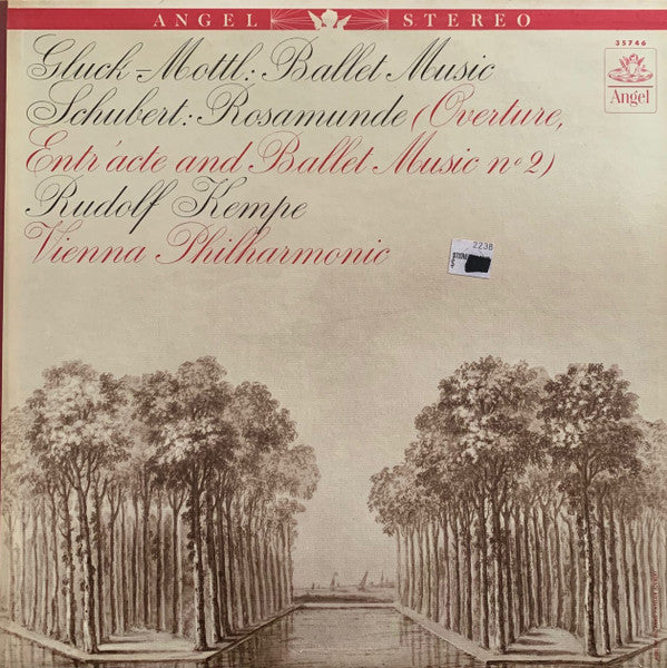 Schubert* / Gluck* : Mottl* / Rudolf Kempe / Vienna Philharmonic Orchestra* - Incidental Music To "Rosamunde" / Ballet Suite - LP
