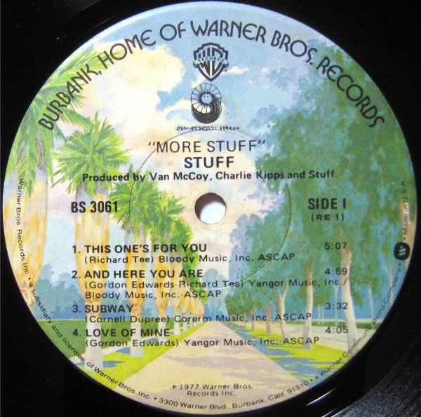 Stuff (2) - More Stuff - LP