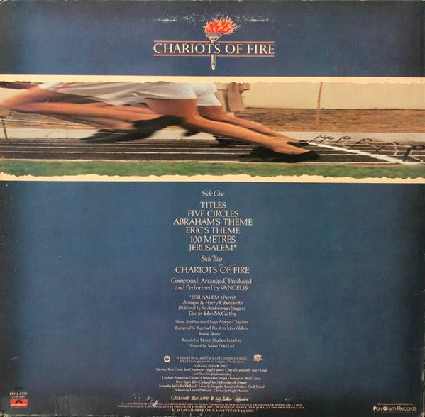 Vangelis - Chariots Of Fire - LP