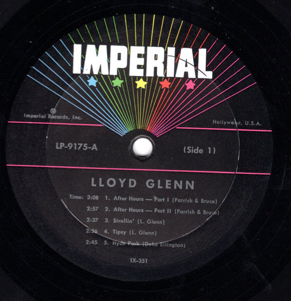 Lloyd Glenn - After Hours - LP