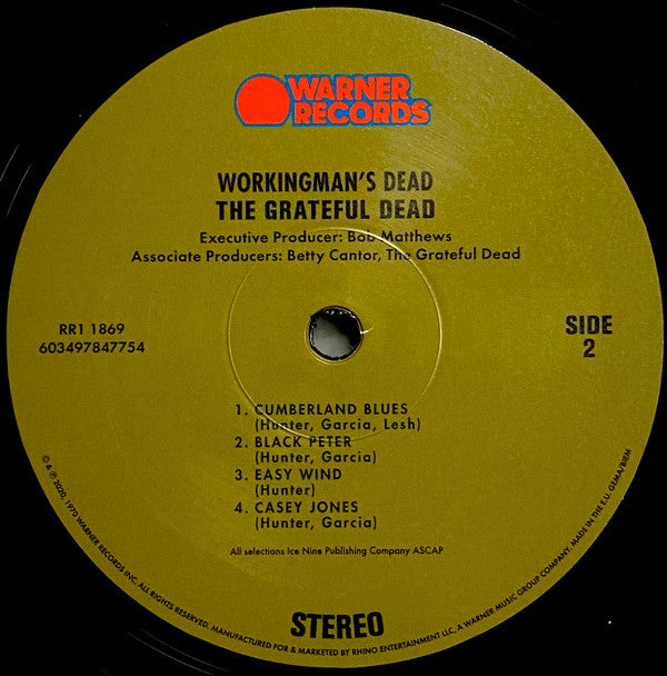Grateful Dead* - Workingman's Dead - LP