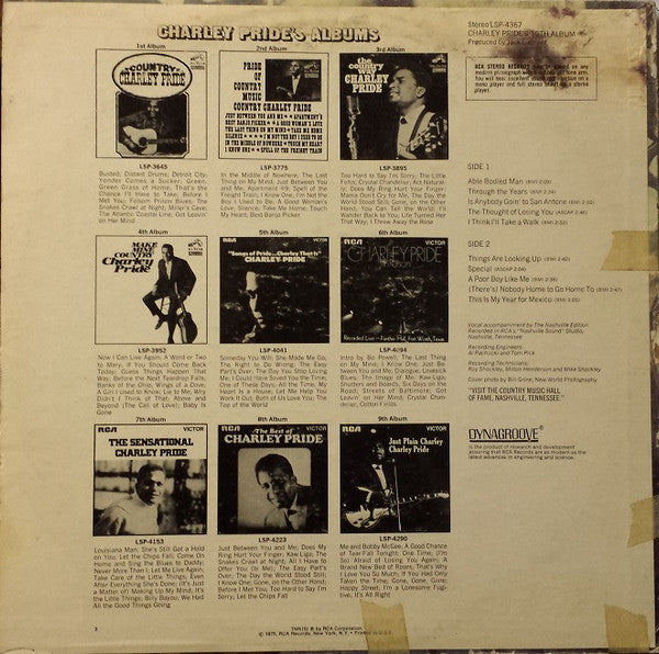 Charley Pride - Charley Pride's 10th Album - LP