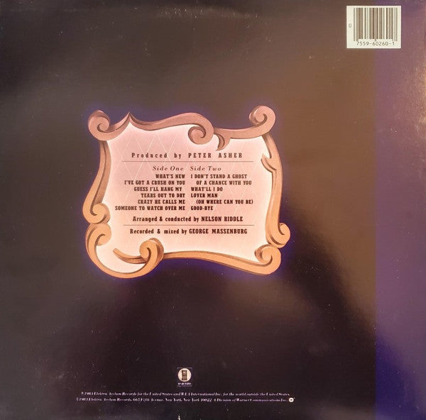 Linda Ronstadt & The Nelson Riddle Orchestra* - What's New - LP