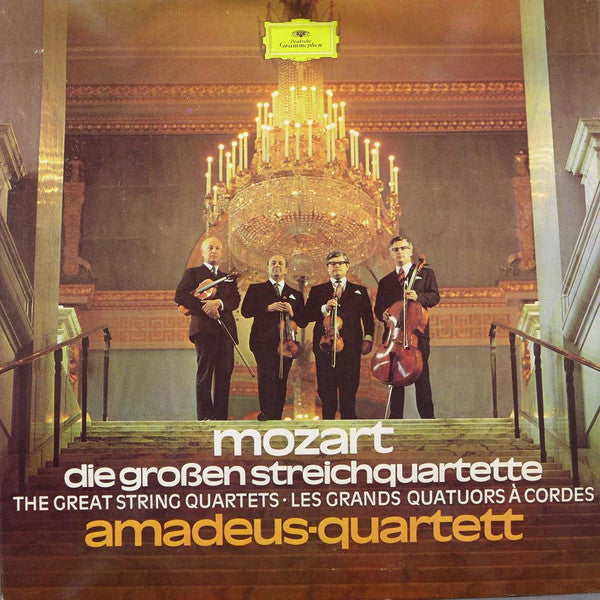 Mozart*, Amadeus-Quartett - Die Großen Streichquartette - LP