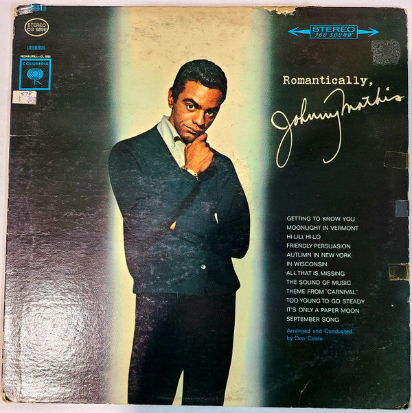 Johnny Mathis - Romantically - LP