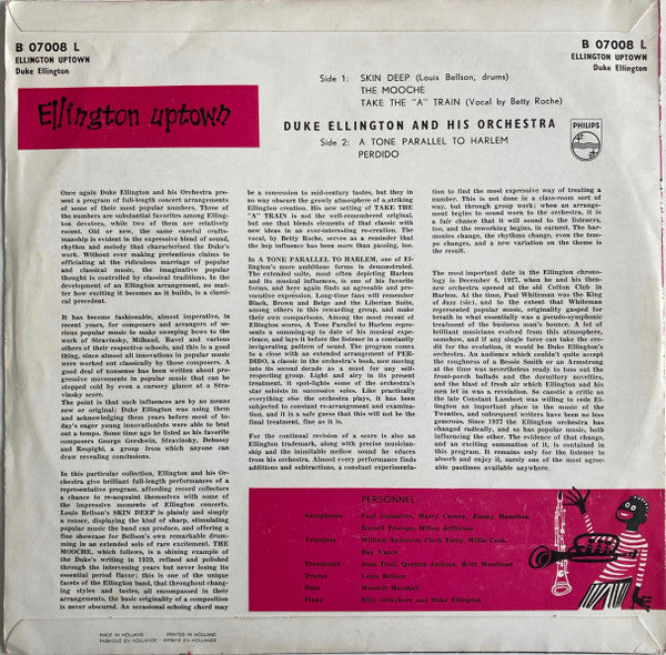 Duke Ellington And His Orchestra - Ellington Uptown - LP