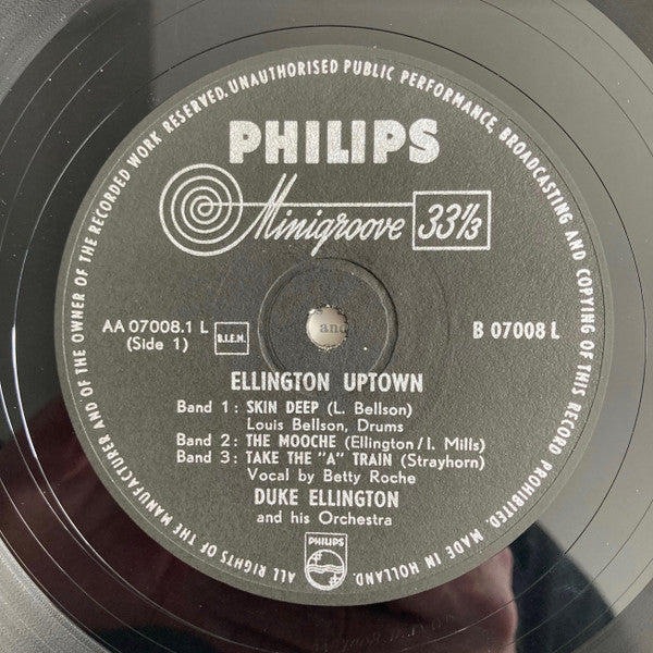 Duke Ellington And His Orchestra - Ellington Uptown - LP