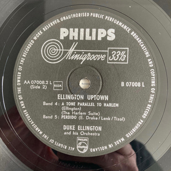 Duke Ellington And His Orchestra - Ellington Uptown - LP