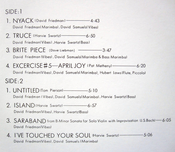 David Friedman - Winter Love, April Joy - LP