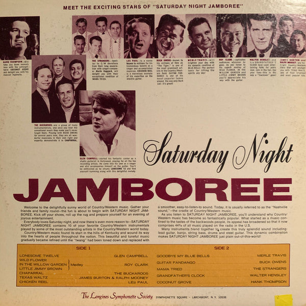 Various - Saturday Night Jamboree - LP
