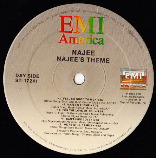 Najee - Najee's Theme - LP