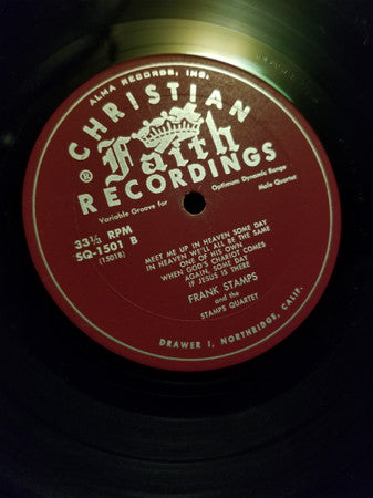 Frank Stamps and the Stamps Quartet - Hide Me, Rock Of Ages - LP
