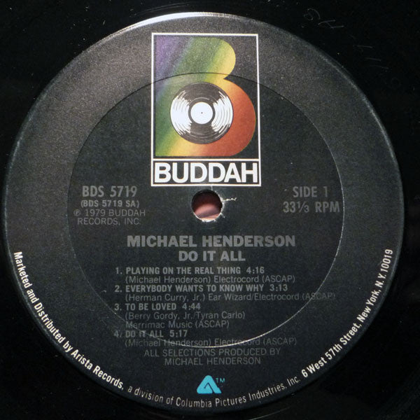 Michael Henderson - Do It All - LP