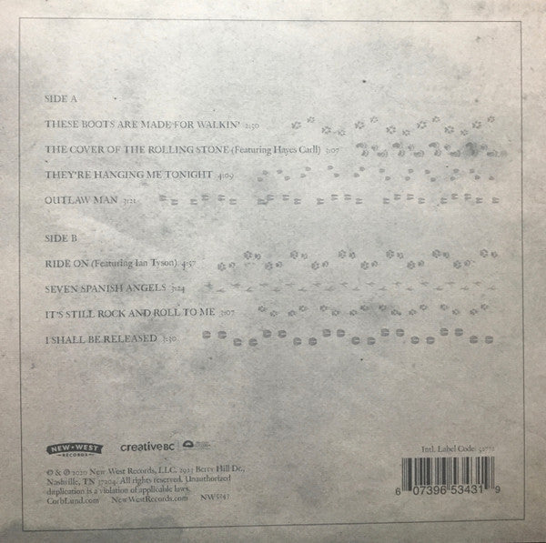 Corb Lund - Cover Your Tracks - LP