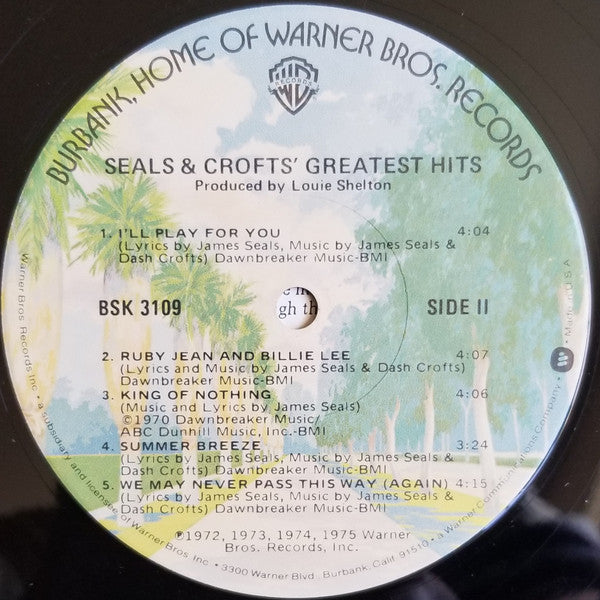 Seals & Crofts - Greatest Hits