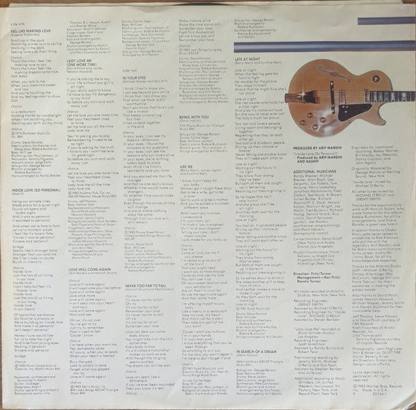 George Benson - In Your Eyes - LP