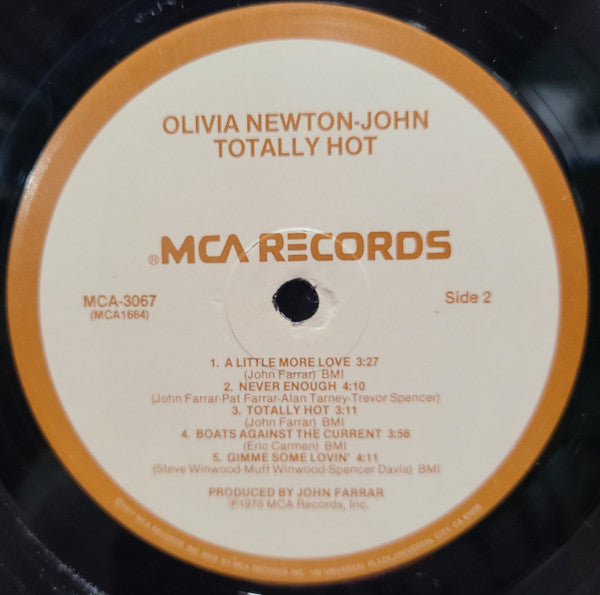 Olivia Newton-John - Totally Hot - LP