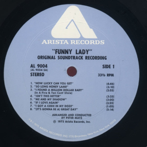 Barbra Streisand, James Caan - Funny Lady (Original Soundtrack Recording) - LP