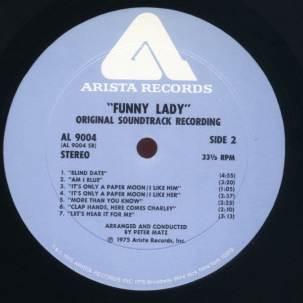 Barbra Streisand, James Caan - Funny Lady (Original Soundtrack Recording) - LP