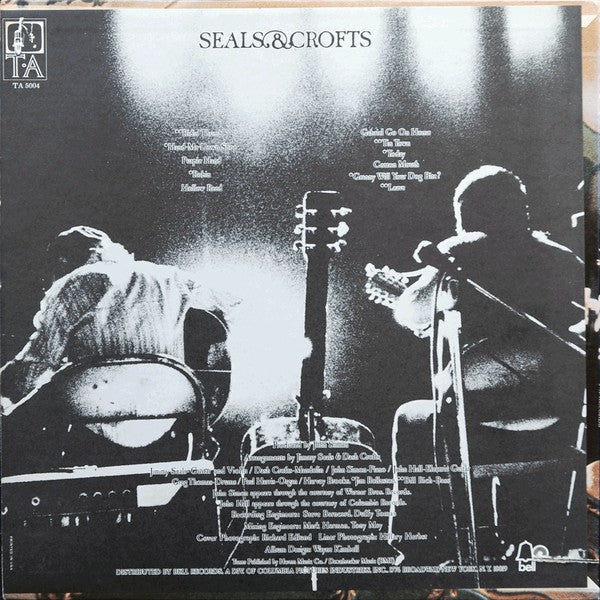 Seals & Crofts - Down Home - LP