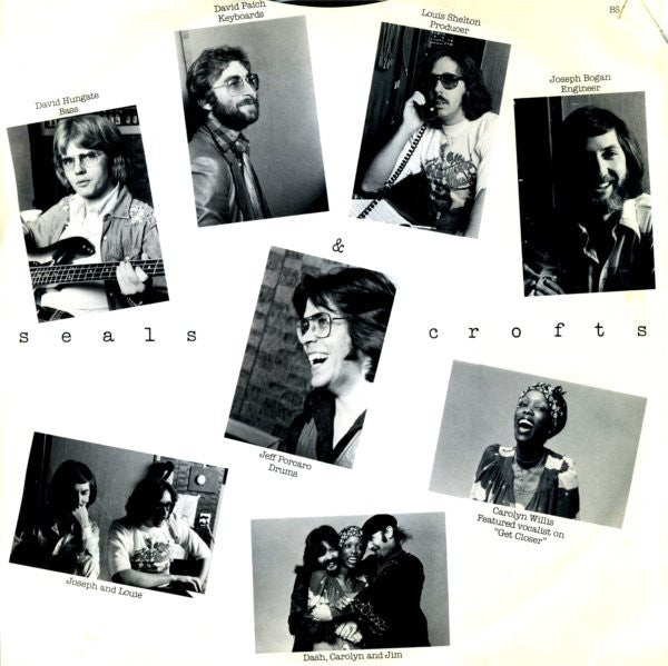 Seals & Crofts - Get Closer - LP