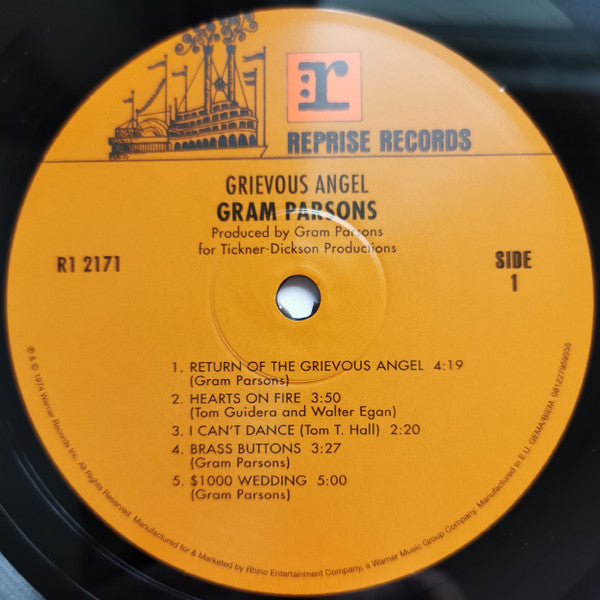 Gram Parsons - Grievous Angel - LP