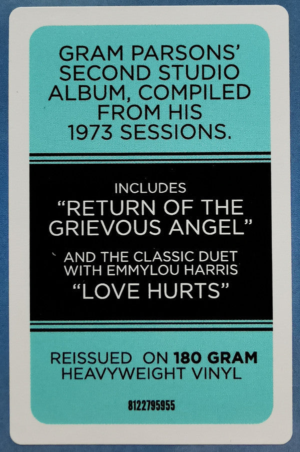 Gram Parsons - Grievous Angel - LP