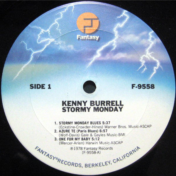 Kenny Burrell - Stormy Monday - LP