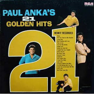 Paul Anka - Paul Anka's 21 Golden Hits - LP
