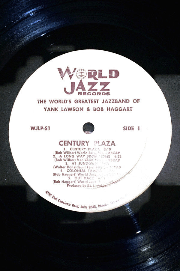 The World's Greatest Jazzband Of Yank Lawson And Bob Haggart - Century Plaza - LP