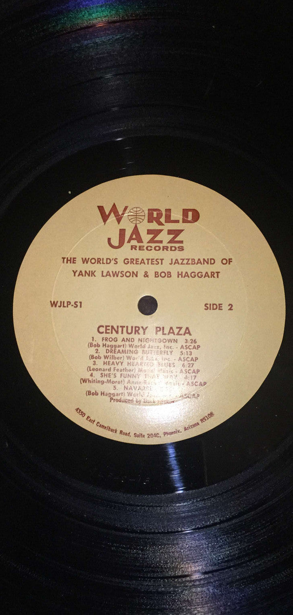 The World's Greatest Jazzband Of Yank Lawson And Bob Haggart - Century Plaza - LP