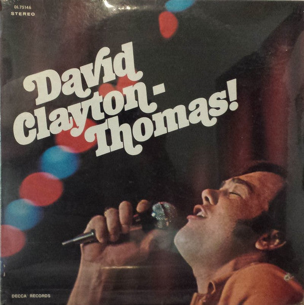 David Clayton-Thomas - David Clayton-Thomas! - LP