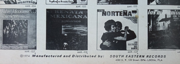 Tropicana Mexico De Memo Lecuona - Cumbias - LP