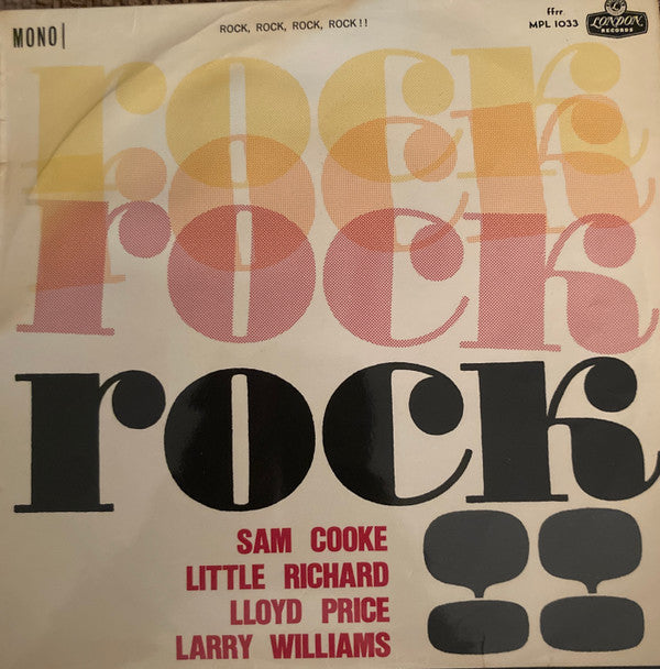 Lloyd Price / Sam Cooke / Larry Williams / Little Richard - Rock, Rock,Rock, Rock !! - LP