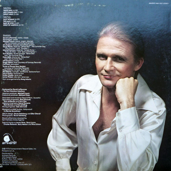 David LaFlamme - White Bird - LP